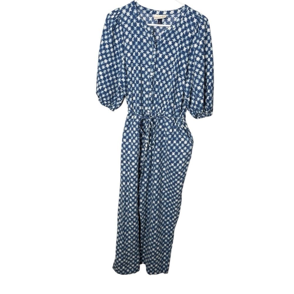 Universal Thread Blue Star Print Jumpsuit / Pantsuit XXL